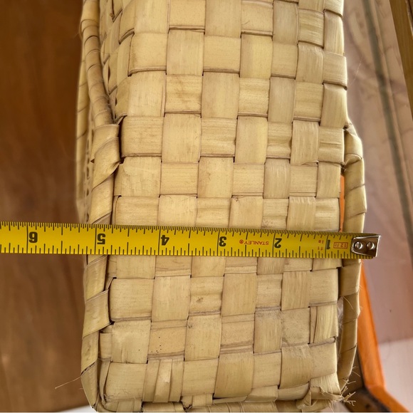 Vintage Cuba Straw Beach Tote - Picture 9 of 13